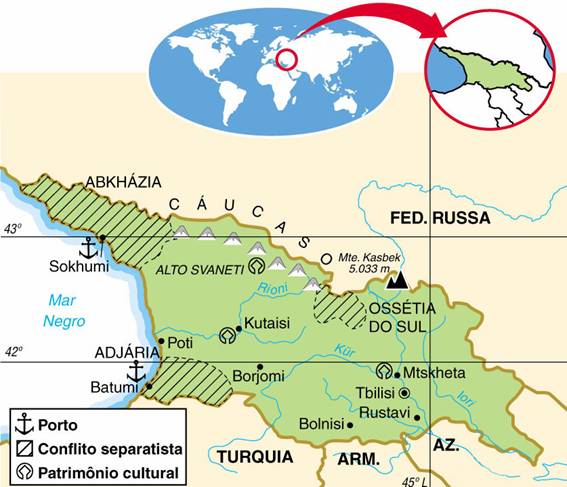 🇬🇪 Na quinta divisão da Geórgia, o - Recepção Orientada