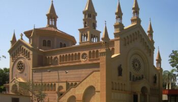 The Catholic Archdiocese of Khartoum-Sudan is based at St. Matthew's Cathedral, across the street from Blue Nile.